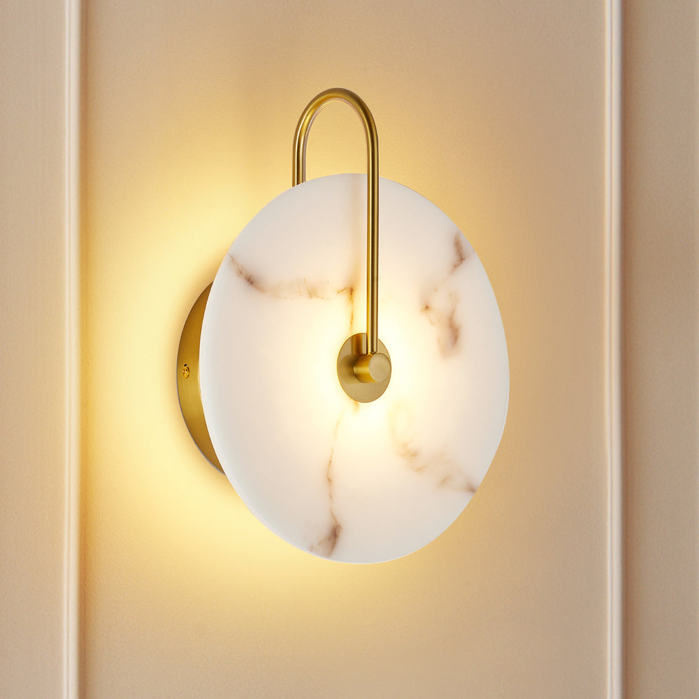 Aura Minimalist LED Wall Sconce with TRIAC Dimming